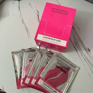 YEAUTY 25 Count Box of Luxurious Lips Lip Mask - Pink
